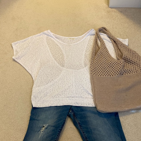 🌈3/$10 Short Sleeve Partial Open Back - Picture 6 of 10